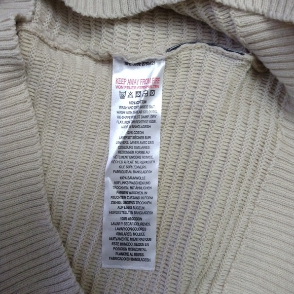 NWT Men's French Connection Stone Ottoman Sweater 58TPT Large - Picture 7 of 14